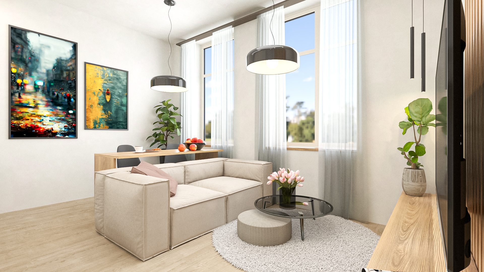 Apartmán 2+kk – Rezidence Pod Špičákem