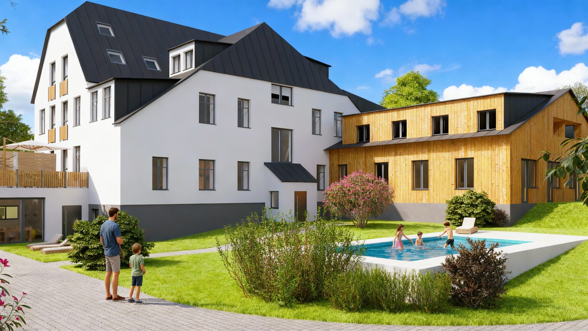 Rezidence Pod Špičákem - Zahrada a exteriér